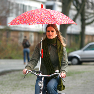Georgia in Dublin Rain Wrap Protection pluie vélo pour jambes cycliste